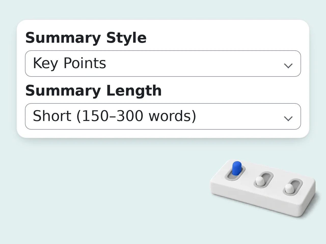 Choose your style, length, and focus