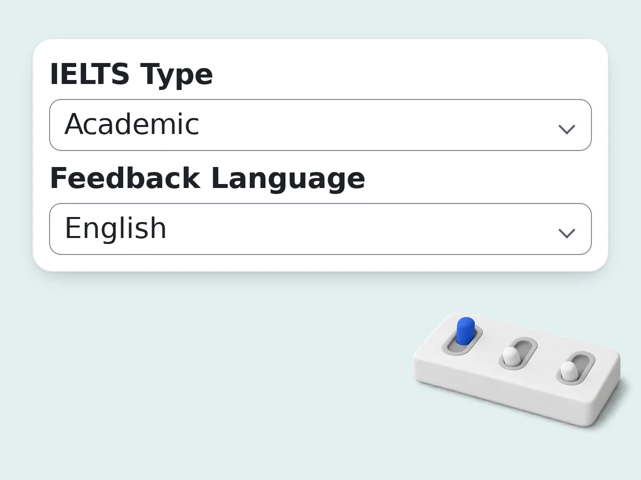 Select IELTS type