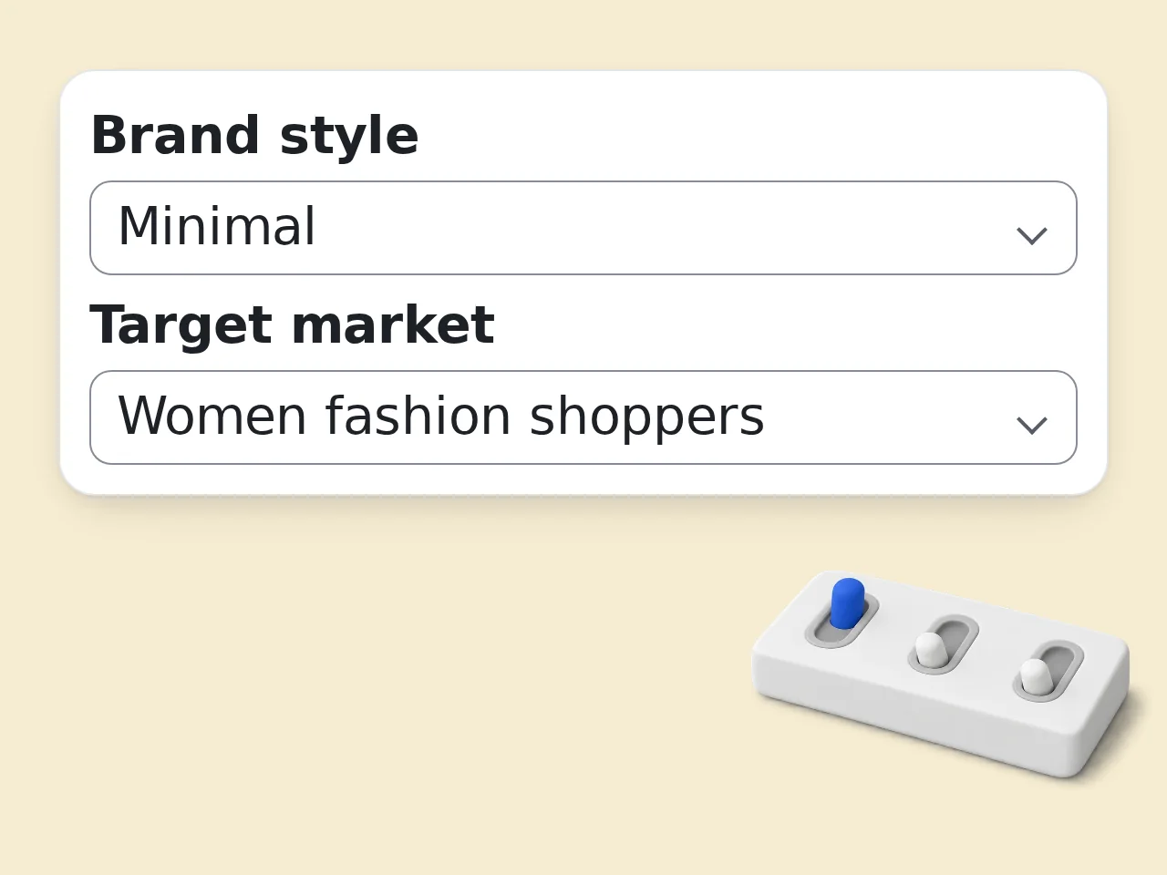 Choose naming controls