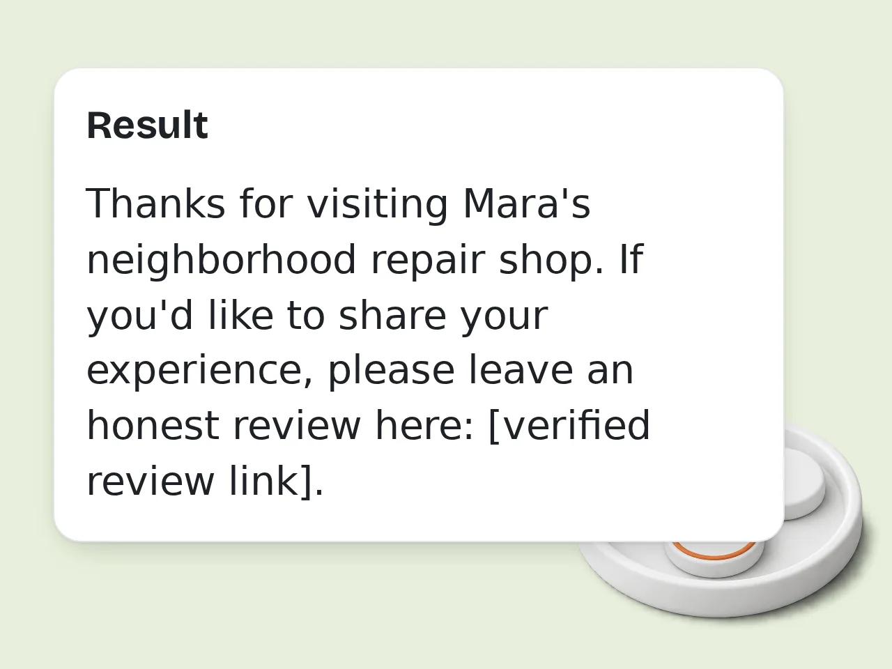Test and share the result