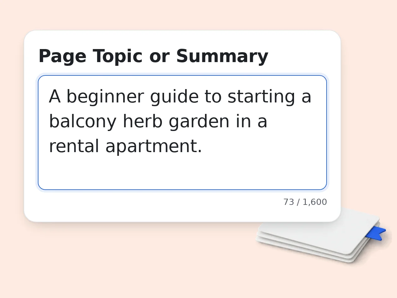 Describe the Page