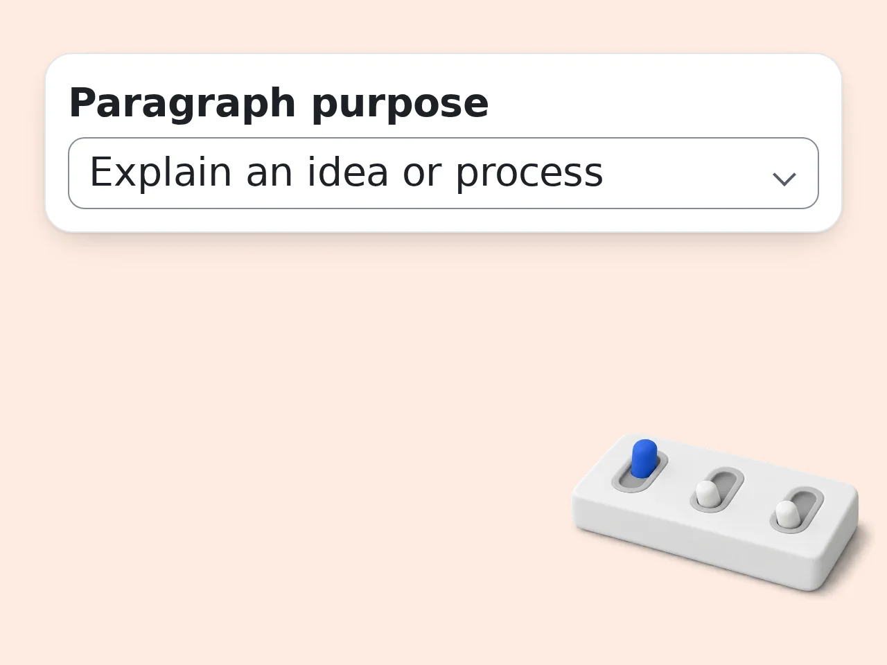 Set the Paragraph Grader Focus