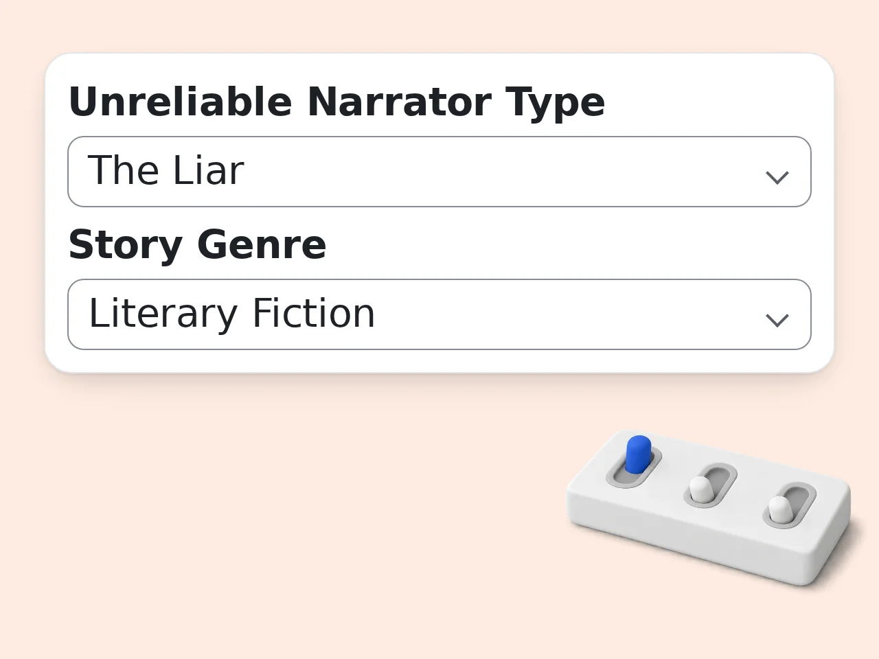 Select Narrator Type